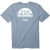 Vissla Solar Vibrations Ss Tee - Faded Denim