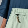 Voited Micro Fleece Poncho - Ocean Navy