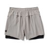 Roark Bommer Shorts 3.5" - Ghost Grey