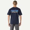 Patagonia Men's P-6 Logo Responsibili-Tee - New Navy