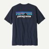 Patagonia Men's P-6 Logo Responsibili-Tee - New Navy