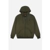 Trendsplant Organic Essential Zip Hoodie Dark Olive