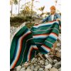 Iron and Resin Del Sol Blanket - Aqua