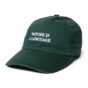 The Quiet Life Nature Is A Language Dad Hat - Forest Green