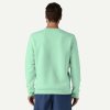 Patagonia Fitz Roy Icon Uprisal Crew Sweatshirt - Rinsed Green