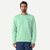 Patagonia Fitz Roy Icon Uprisal Crew Sweatshirt - Rinsed Green