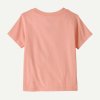 Patagonia Baby Fitz Roy Skies T-Shirt - Sunlit Pink