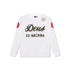 Deus Ex Machina Saber Moto Jersey - Vintage White