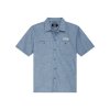 Deus Ex Machina Forecourt Chambray Shirt - Mid Indigo
