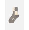 Trendsplant Color Block Light Crew Socks - Heather Grey