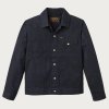 Filson Dry Wax Short Cruiser Jacket - Navy