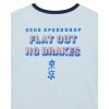Deus Ex Machina Flat Out Tee - Strong Blue