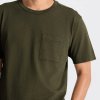 Roark Well Worn Organic Short Sleeve Tee - Military