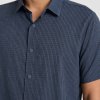 Roark Bless Up Breathable Stretch Shirt - Navy