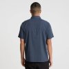 Roark Bless Up Breathable Stretch Shirt - Navy