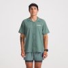 Roark Bless Up Trail Button Up Shirt - Slate Green