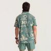 Roark Bless Up Trail Button Up Shirt - Slate Green