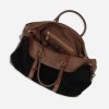 Pendleton Suede Weekend Bag - Black