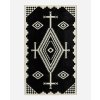 Pendleton Los Ojos Oversized Jacquard Spa Towel - Black / White