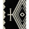 Pendleton Los Ojos Oversized Jacquard Spa Towel - Black / White