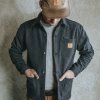 Bradley Mountain Edison Chore Coat - Stone Washed Black