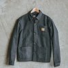 Bradley Mountain Edison Chore Coat - Stone Washed Black