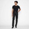 Naked & Famous Denim Weird Guy Black Cobra Stretch Selvedge