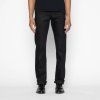 Naked & Famous Denim Weird Guy Black Cobra Stretch Selvedge