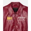Deus Ex Machina W. Enduro Leather Jacket - Red