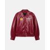 Deus Ex Machina W. Enduro Leather Jacket - Red