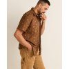 Pendleton Short-Sleeve Laramie Snap-Front Shirt - Brown HorseShoe