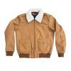 Age Of Glory Cockpit Canvas Jacket - Caramel