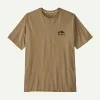 Patagonia M's Take a Stand Responsibili tee - Salty Roach Bobcat Brown