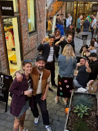 Náš Jirka je táta a my připíjíme na Kryštofa!