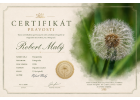 Certifikát Eliška