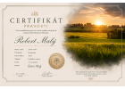 Certifikát Ta přítomnost