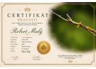 Certifikát Už je to nějaký čas