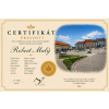 Certifikát Domy z kopce 1
