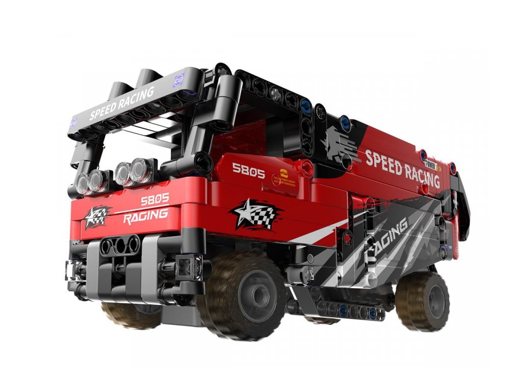 Stavebnice - Pojízdný závodní Heavy truck | COGO 5805