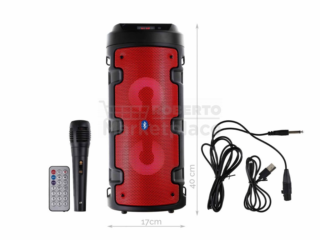 BlueTooth Speakers Model ZQS 4210 f1 cervena new2022