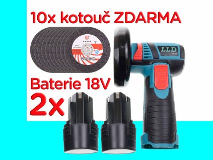 aku flexa mala uhlova bruska mini f8b