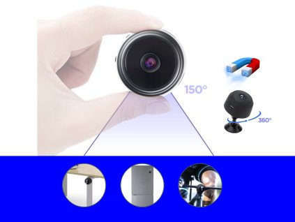 kamera bezdratova wifi domaci a9 full HD mini f08