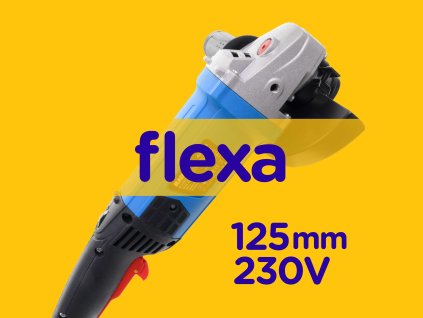 flexa uhlova bruska 125mm black 230V 42558 f10