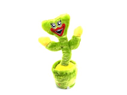 Huggy Wuggy Zelený | tančící - mluvící - hrající - svítící hračka|30 cm|USB
