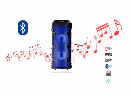 BlueTooth Speakers Model ZQS 4210 f1 modra