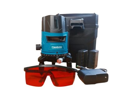 Profesionální 3D/4D laserová vodováha 1V1H/2V1H/4V1H – 360° s příslušenstvím a stativem