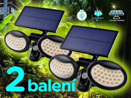 solarni led svetlo ufo 30w 56 led 2 baleni f1