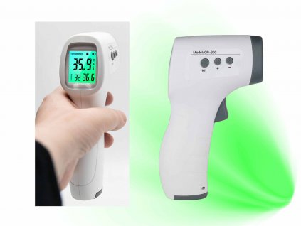 infra teplomer LED f4