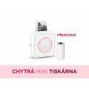 Tiskárna Smart Mini přenosná - bezdrátová - růžová