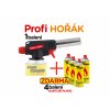 profi plynovy horak plus 4 baleni kartusi f10